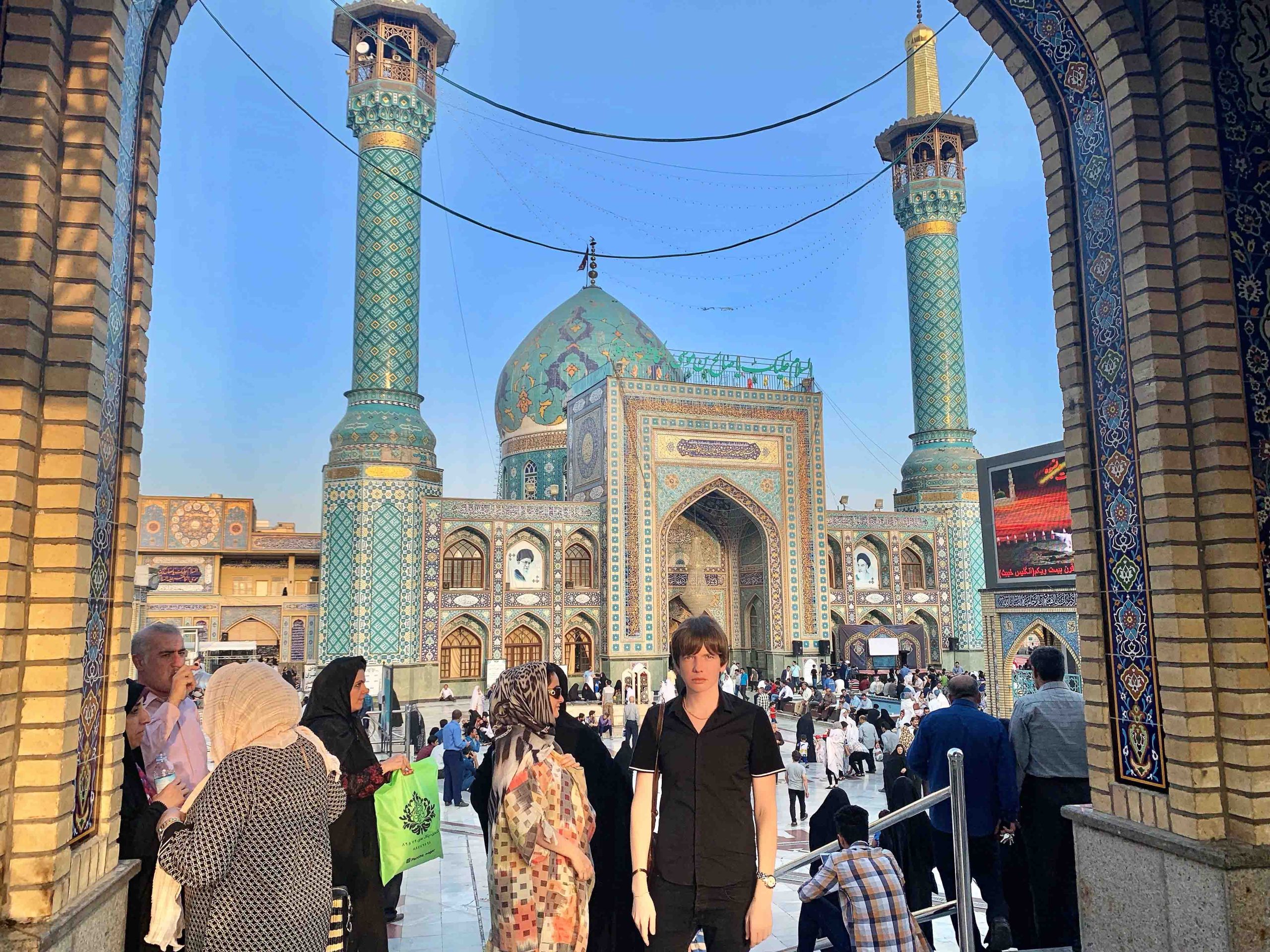 Saša Milivojev in Tehran, Iran